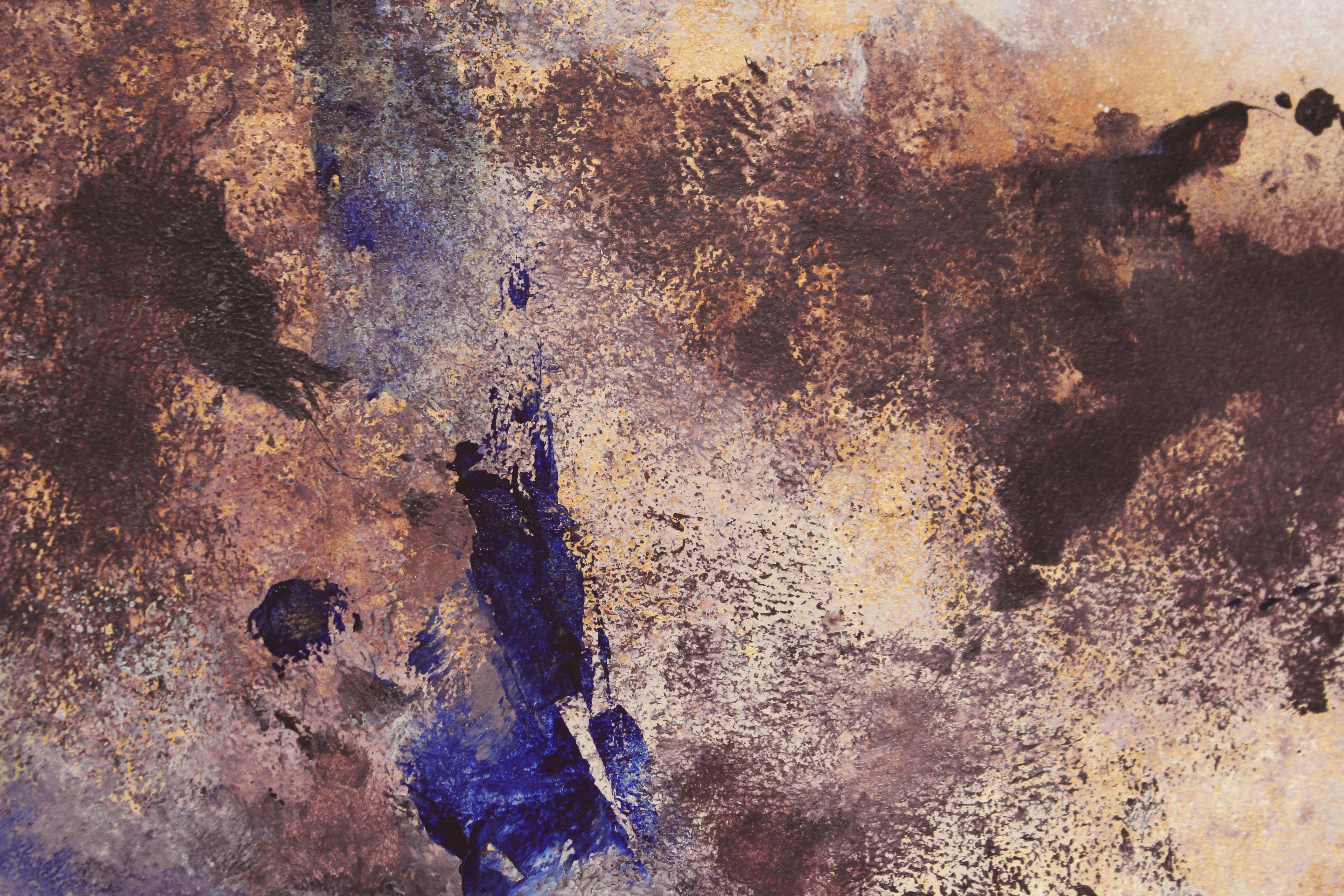 First Hand, Painting, Acrylic on Watercolor Paper For Sale 2
