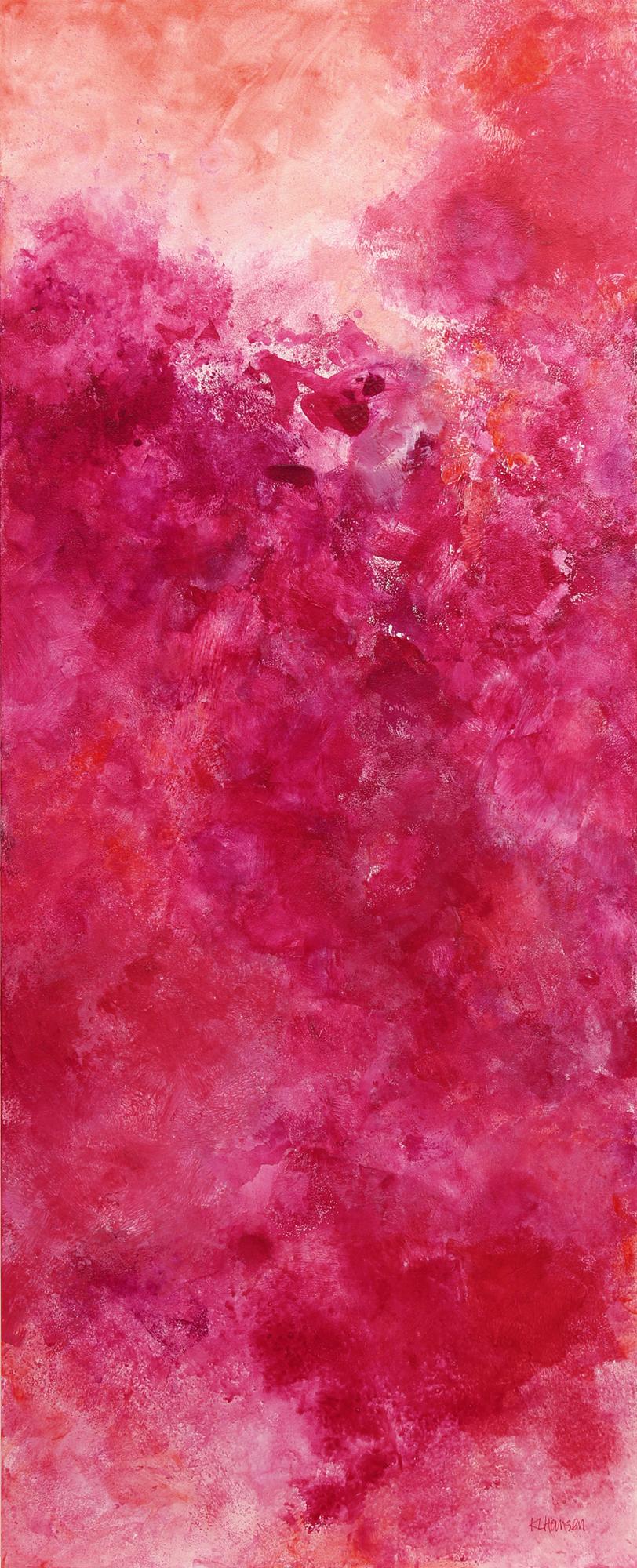 Abstract Painting di Karen Hansen - Kiss & Tell, Pittura astratta