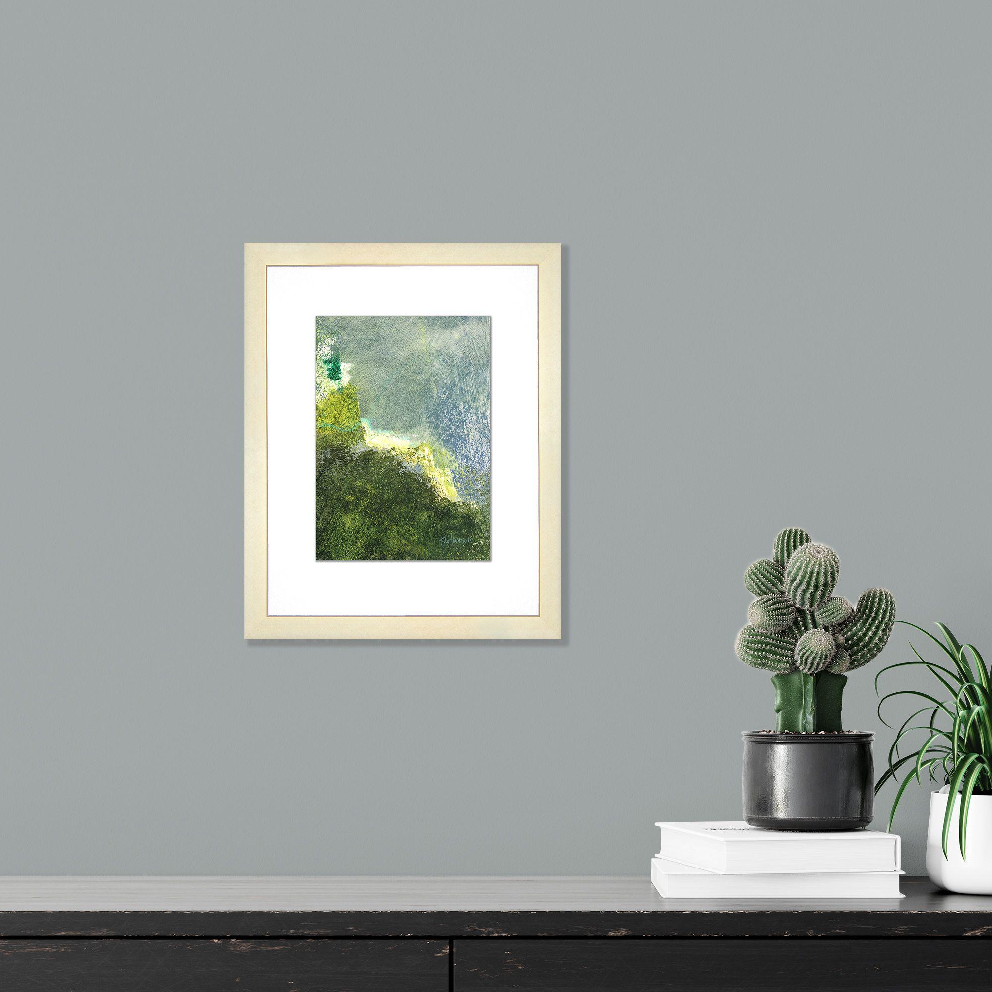 Punta Norte, Pintura, Acrílico sobre papel - Painting Abstracto de Karen Hansen