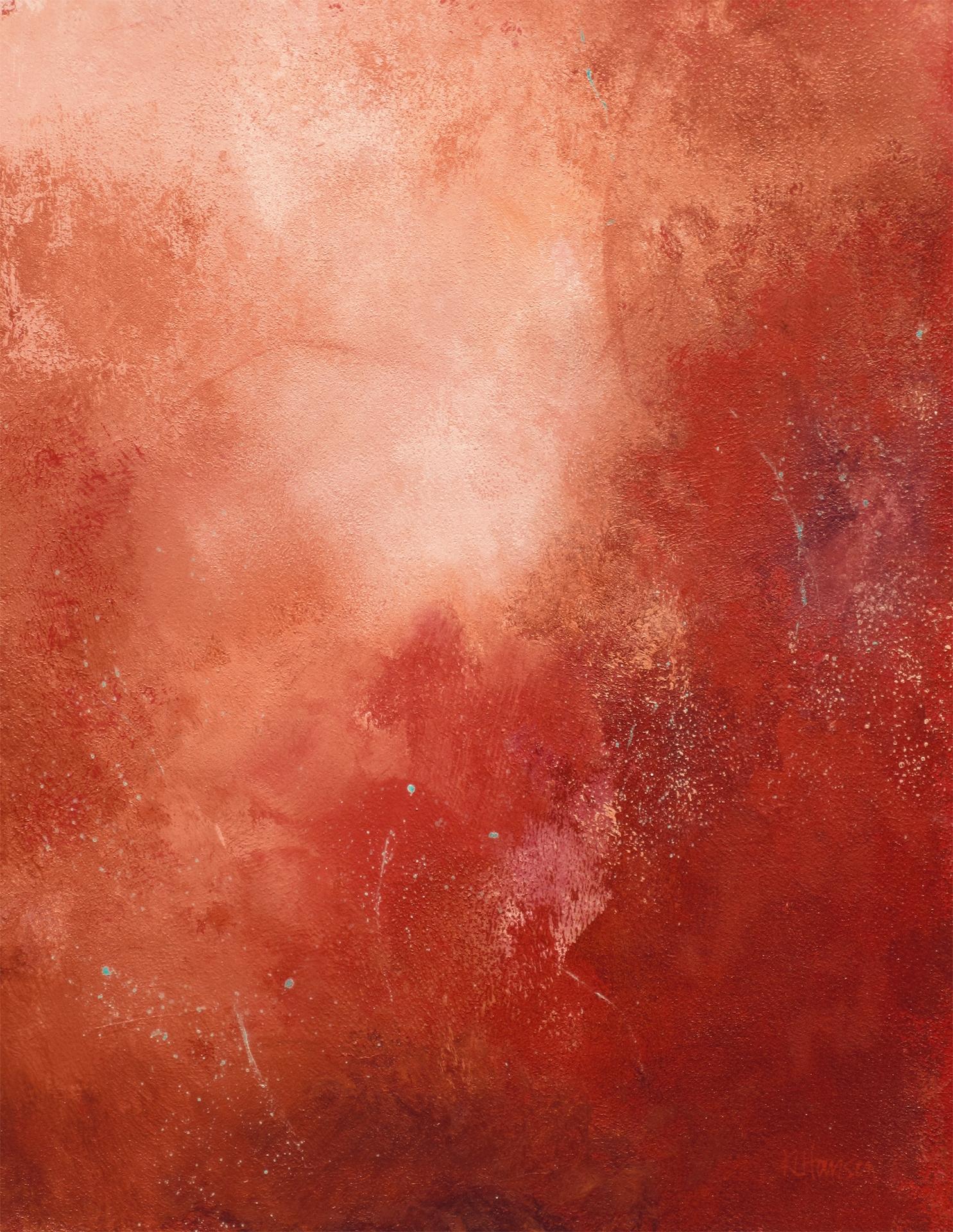 Aus einer Laune heraus, Malerei, Acryl auf Papier