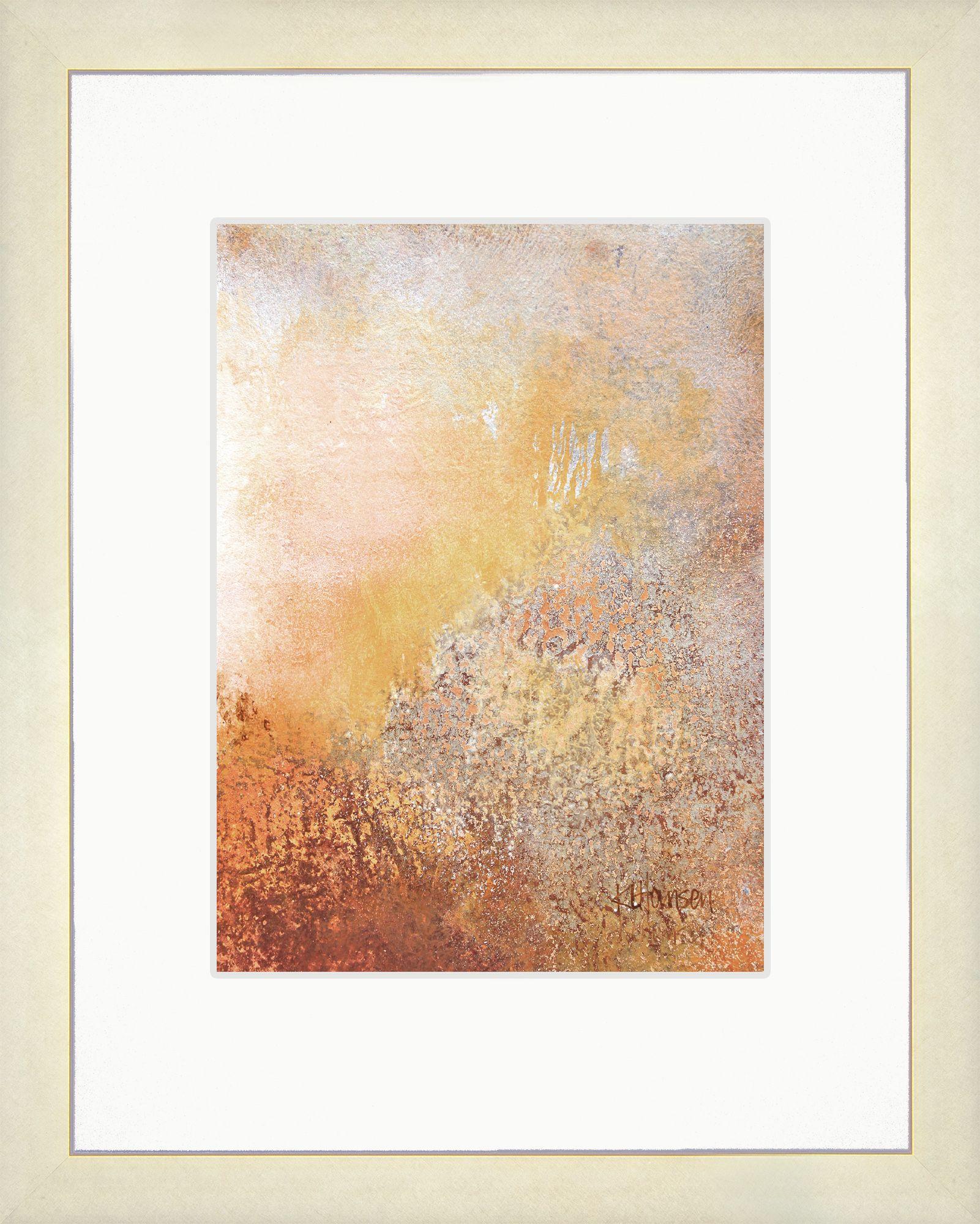 Präambel, Malerei, Acryl auf Aquarellpapier – Painting von Karen Hansen