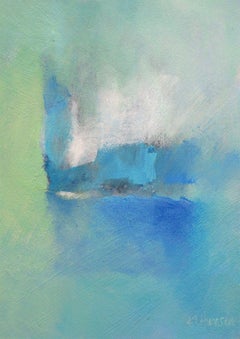 The Open Wondow, Gemälde, Acryl auf Aquarellpapier
