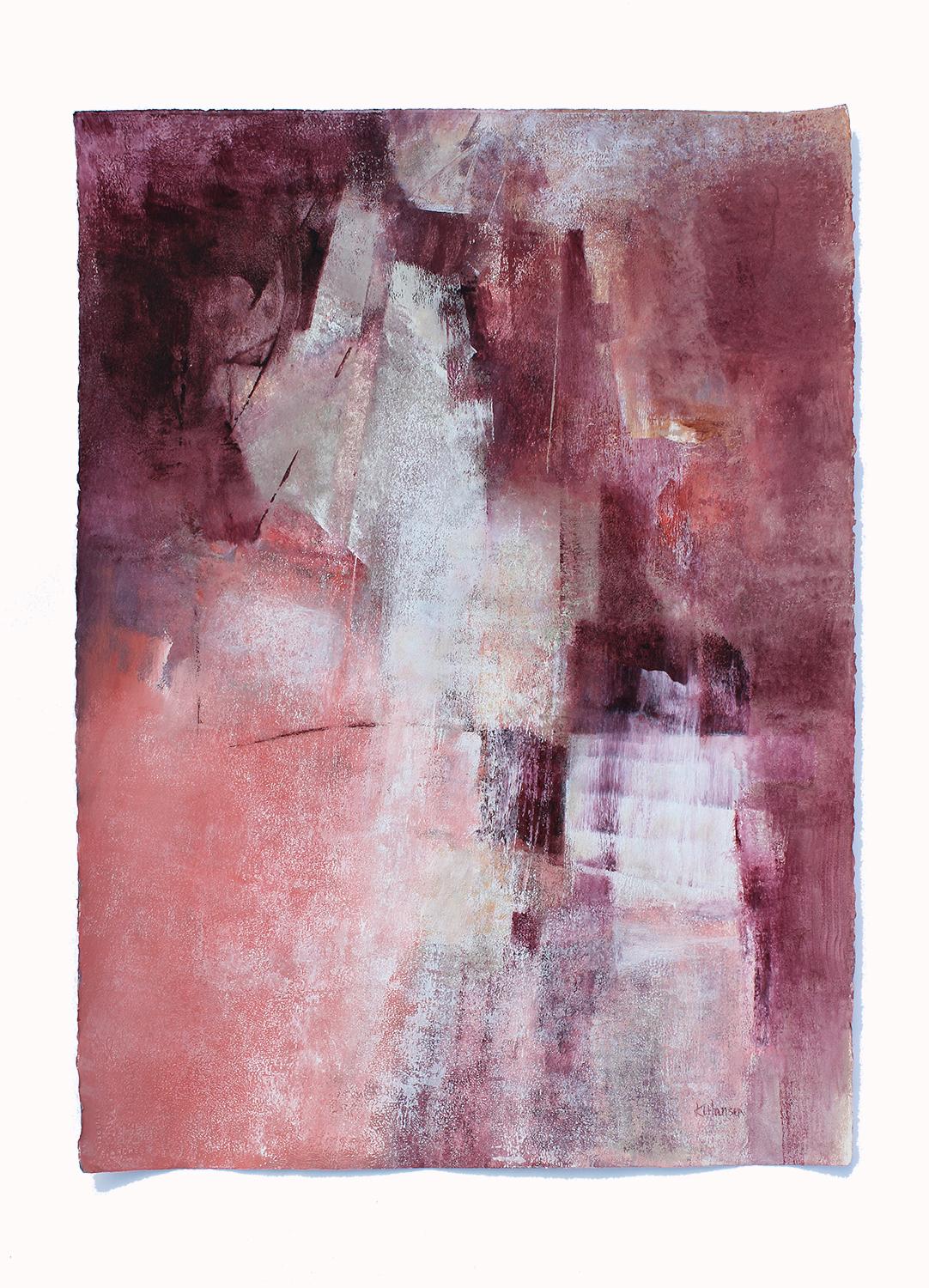 Modi e mezzi, Pittura astratta - Painting Astratto di Karen Hansen