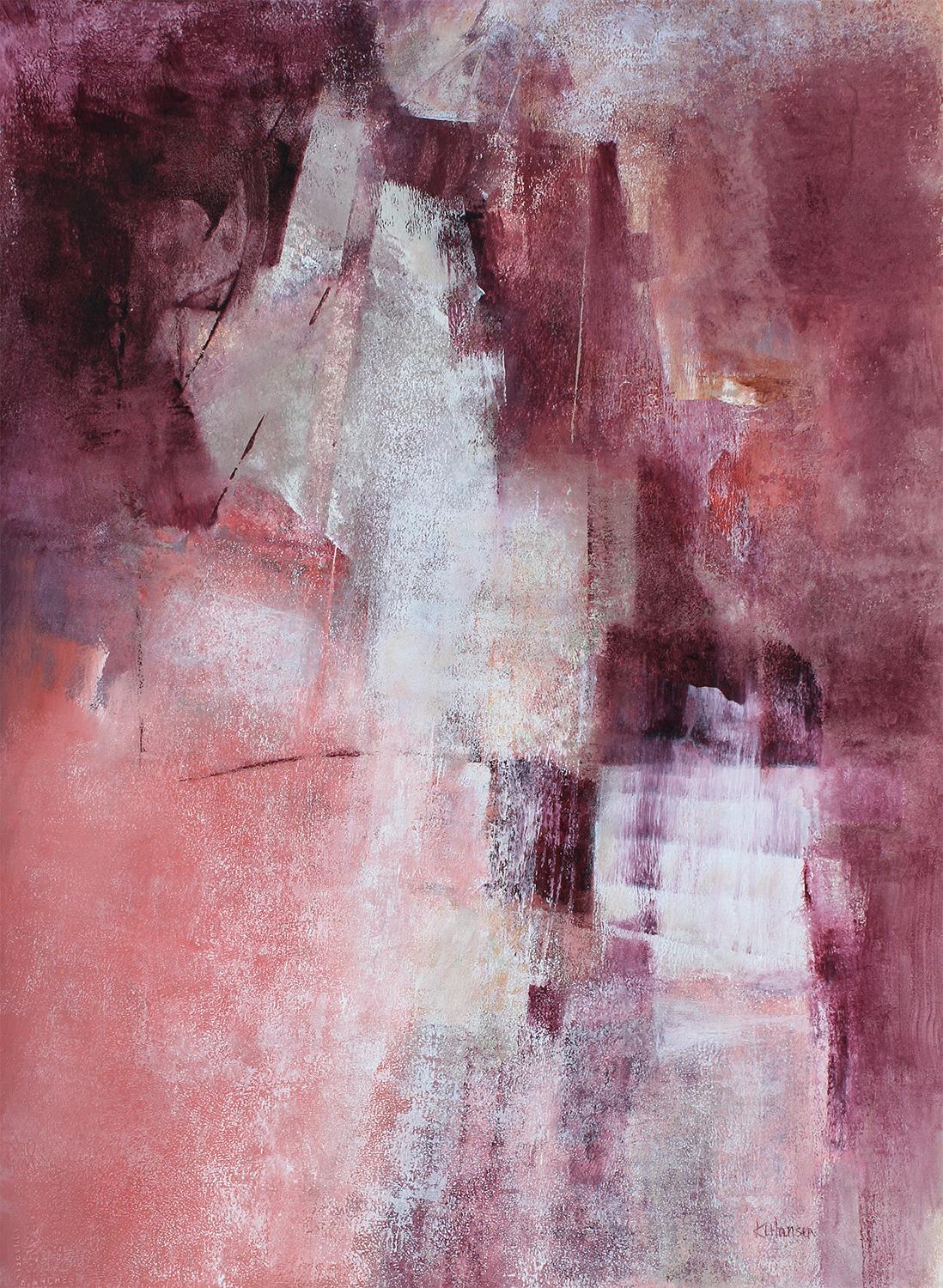 Abstract Painting di Karen Hansen - Modi e mezzi, Pittura astratta
