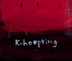 "The Spring Years, " Acrylic on Canvas signed by Karen Hoepting