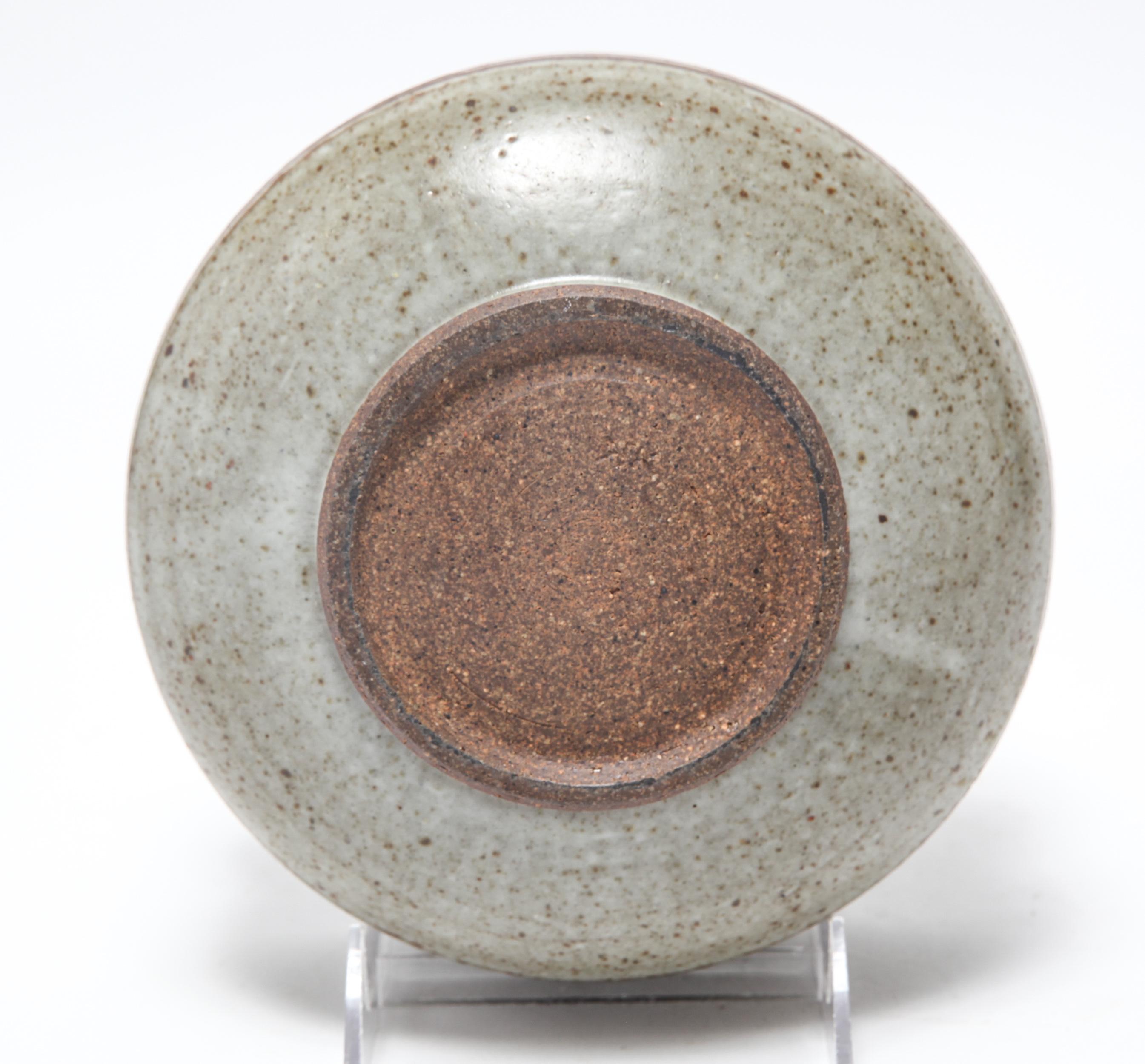 American Karen Karnes Mid-Century Modern Stoneware Art Pottery Covered Dish