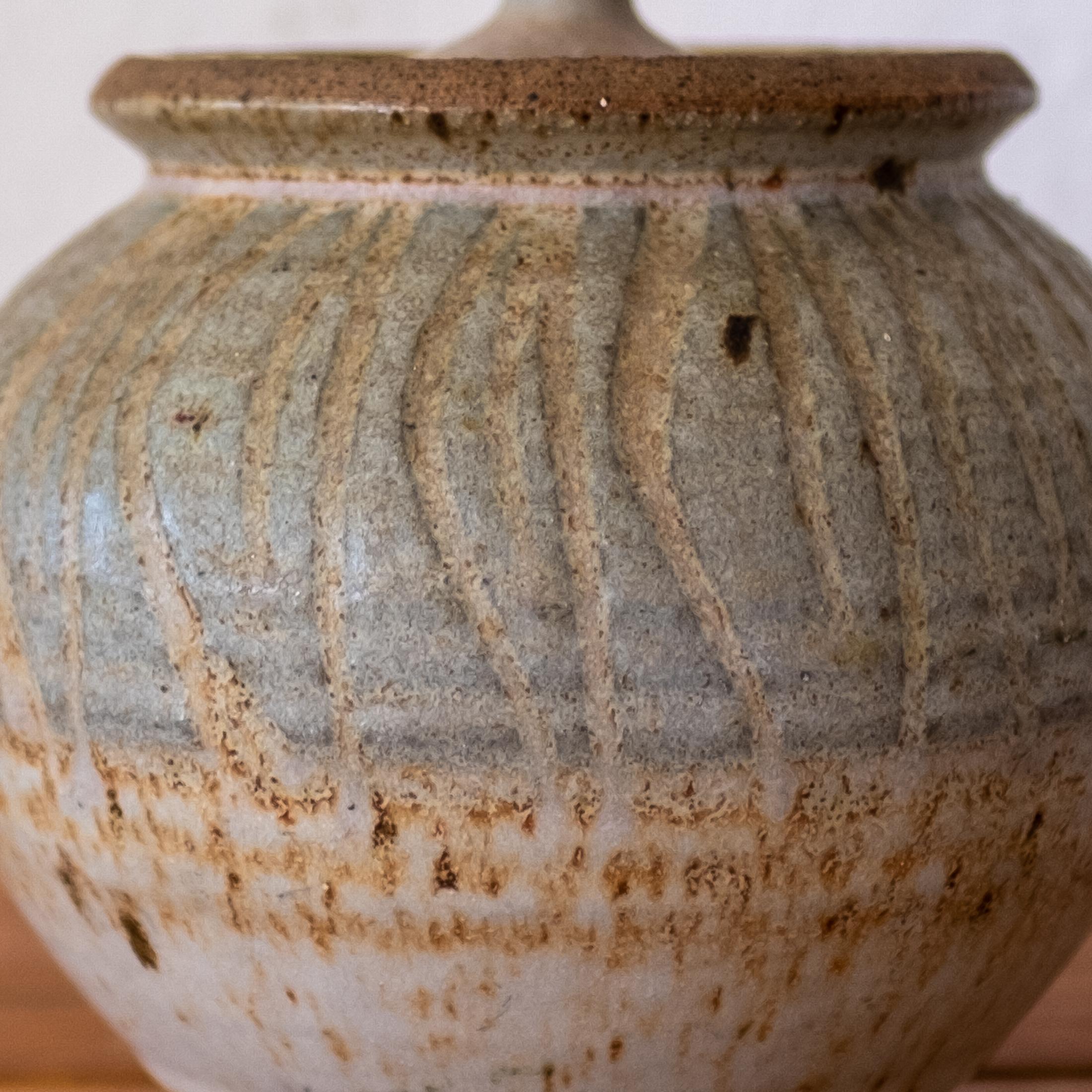 20th Century Karen Karnes Mid-Century Modern Stoneware Art Pottery