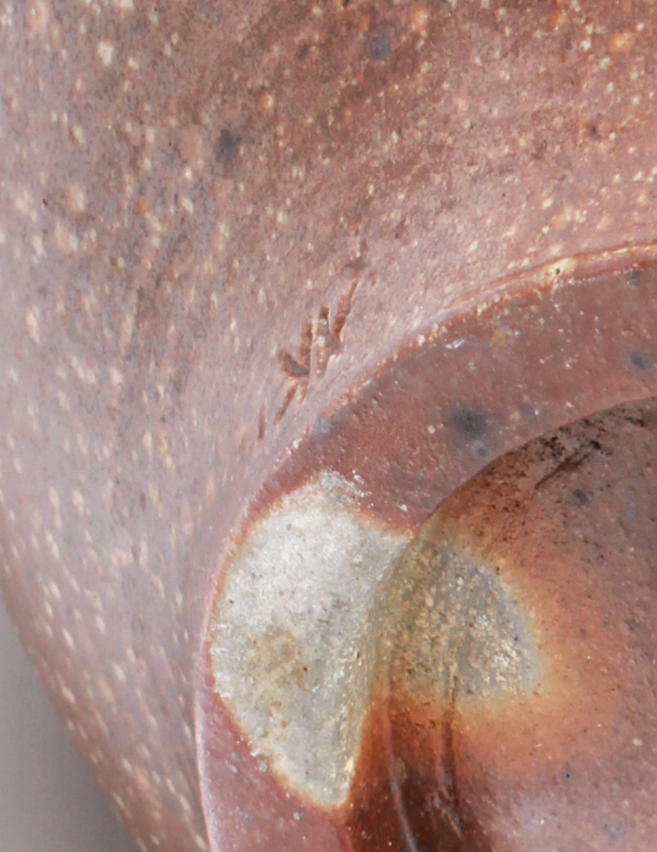 20th Century Karen Karnes Mid-Century Modern Stoneware Art Pottery Large Bowl