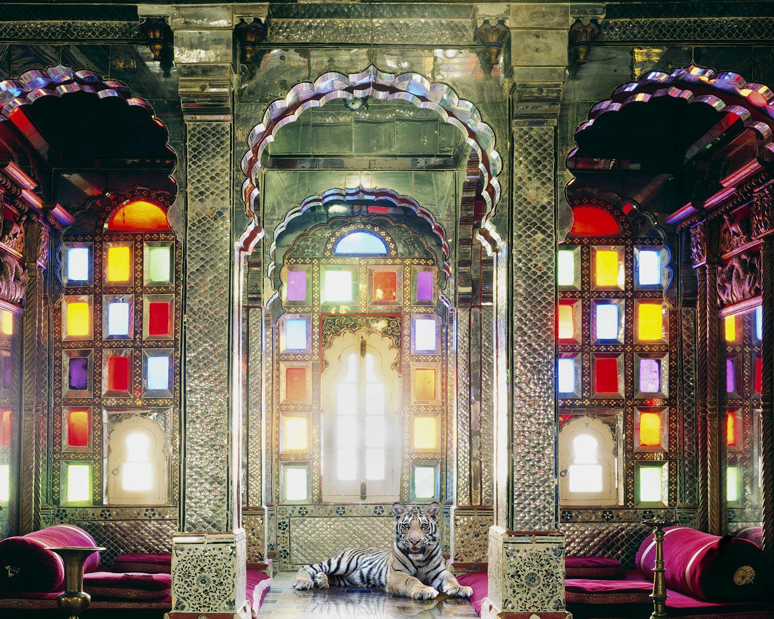 Karen Knorr Color Photograph - The Survivor, Deogarh Palace, Deogarh