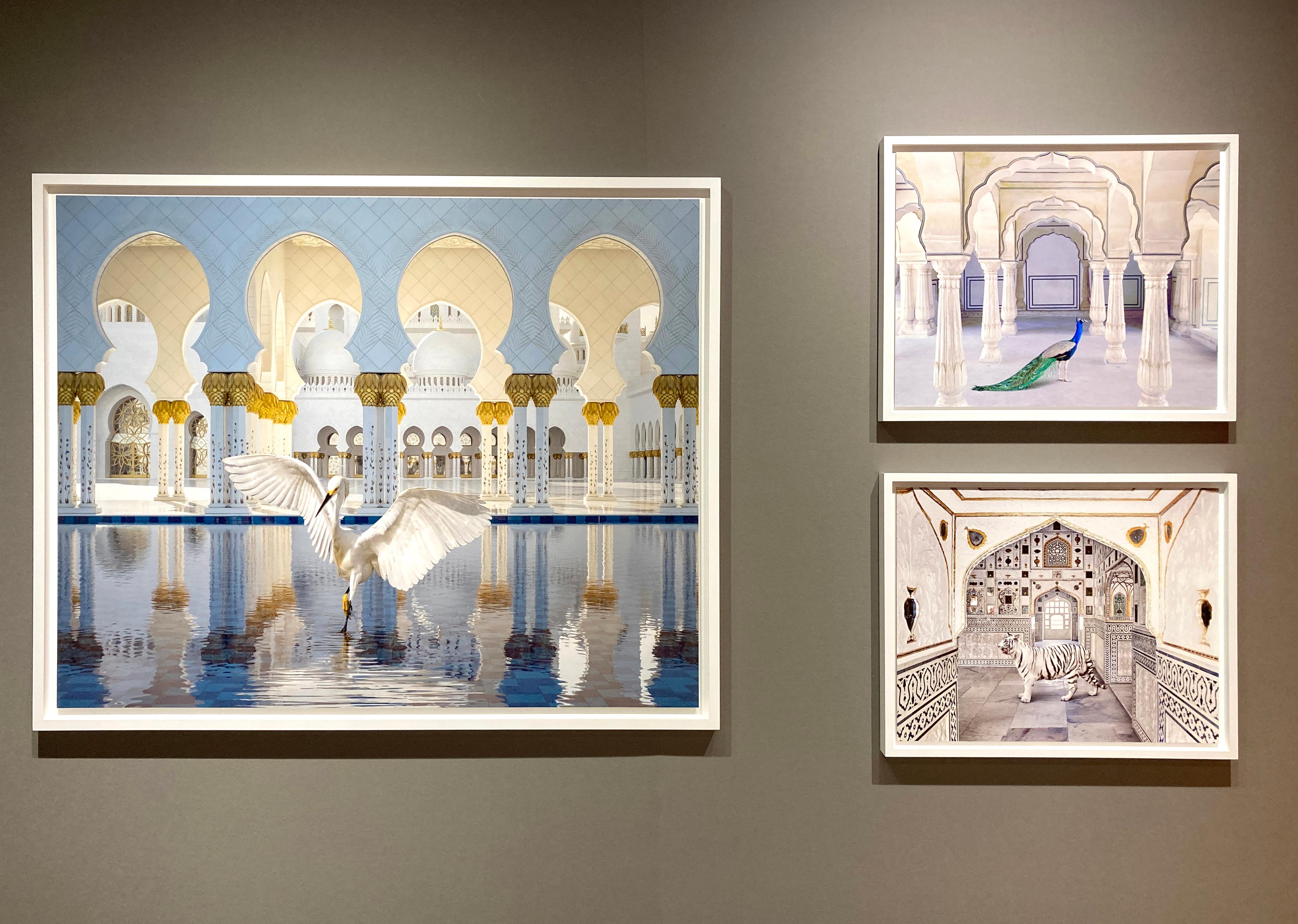« The Way of Ishq », grande mosquée d'Abu Dhabi, 2019 - Gris Color Photograph par Karen Knorr
