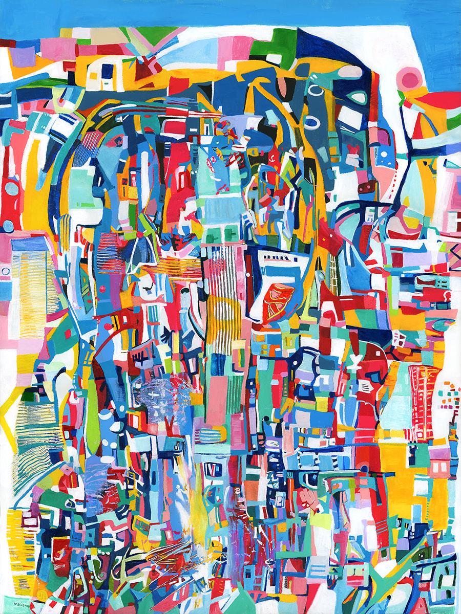 Abstract Painting di Karen L. Kirshner - Dopo la tempesta