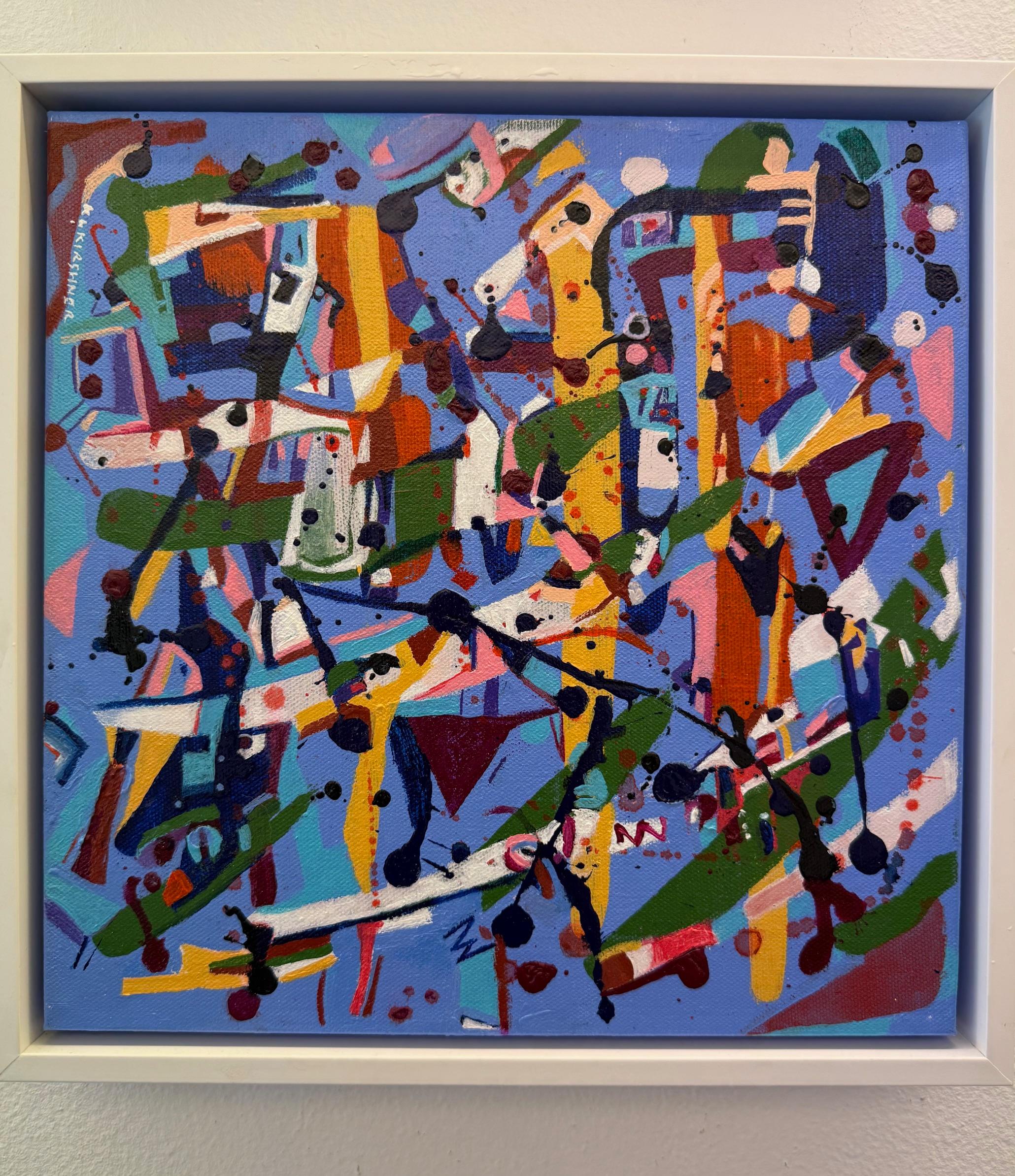 Drums & Fiddles - Painting by Karen L. Kirshner