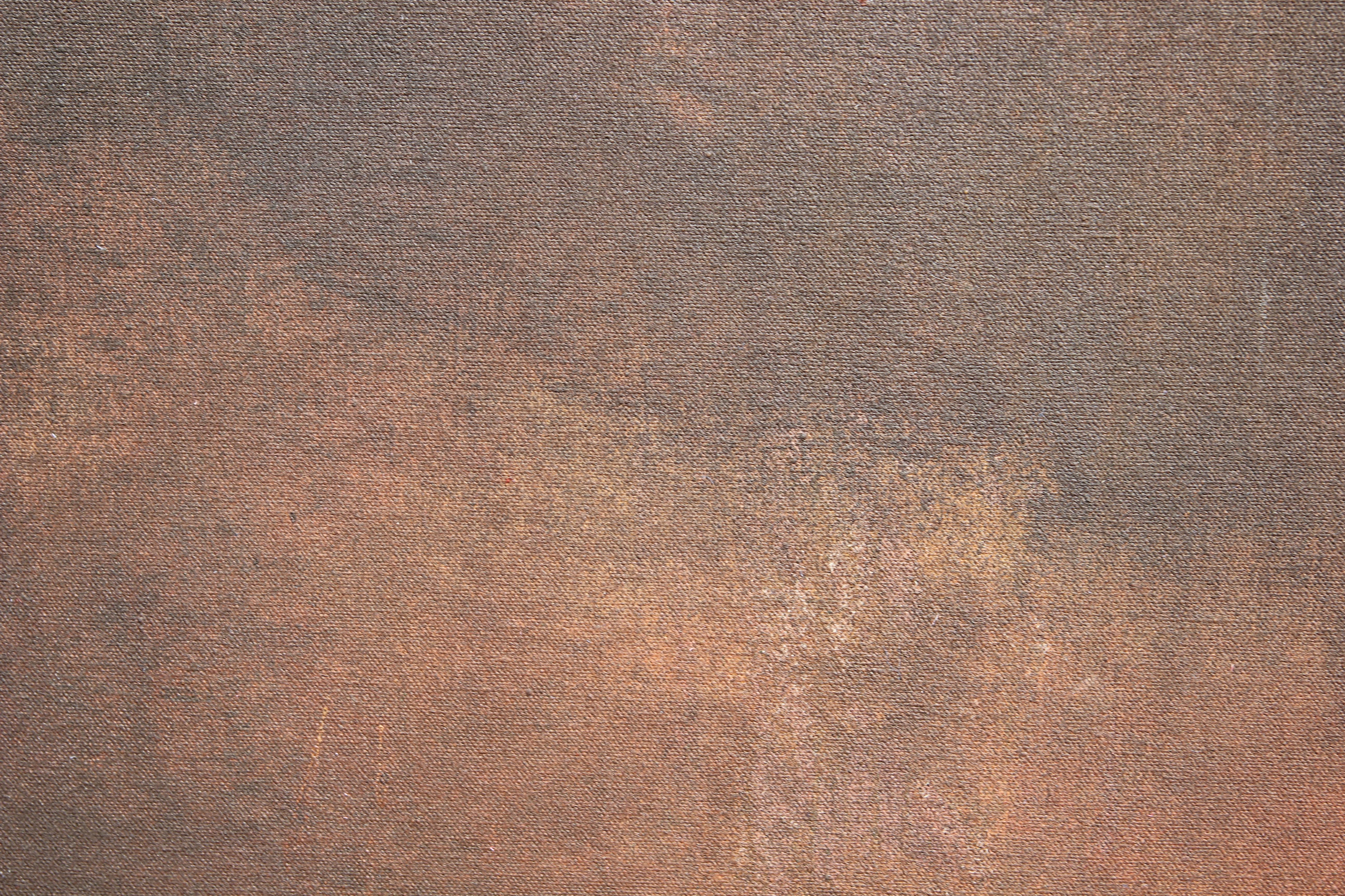 Grande peinture expressionniste abstraite influencée par Mark Rothko qui incorpore des tons noirs, marron foncé, orange et jaunes. La toile est signée, titrée et datée par l'artiste. La toile n'est pas encadrée.

Biographie de l'artiste :
Karen