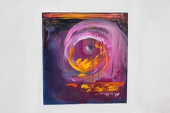 “Portrait of an Exhibition” Large White Gallery Abstract Expressionist Painting