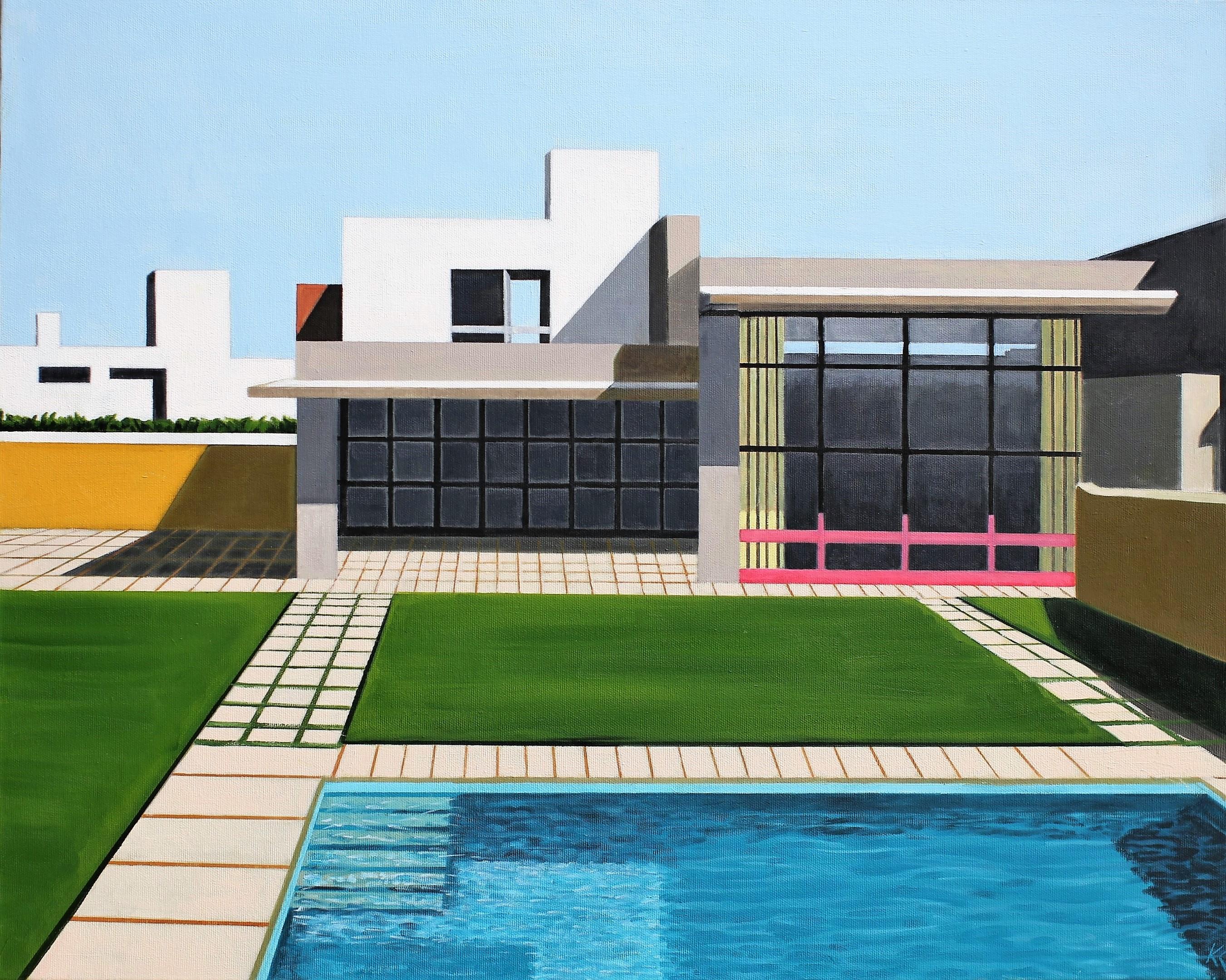 Casa del Rei, Originalgemälde, zeitgenössisch, Landschaft