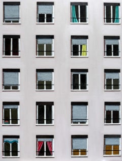 Multiple windows, architectural art, original art, affordable art, urban art