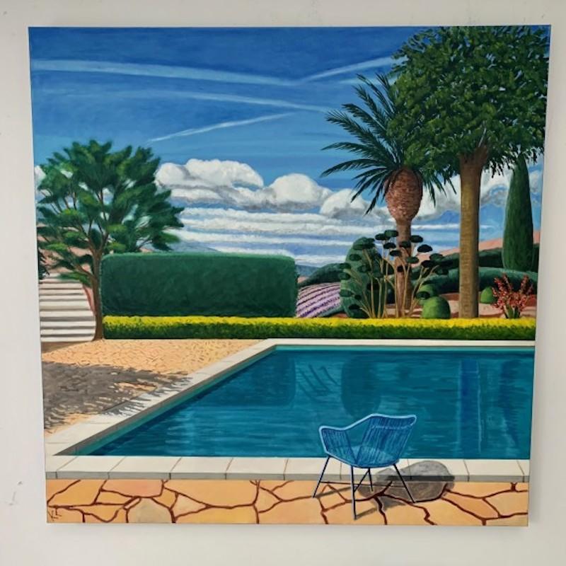 Karen Lynn St Pauls Pool Original Landscape Contemporary Art For karen-lynn-st-pauls-pool-original-landscape-contemporary-art-for