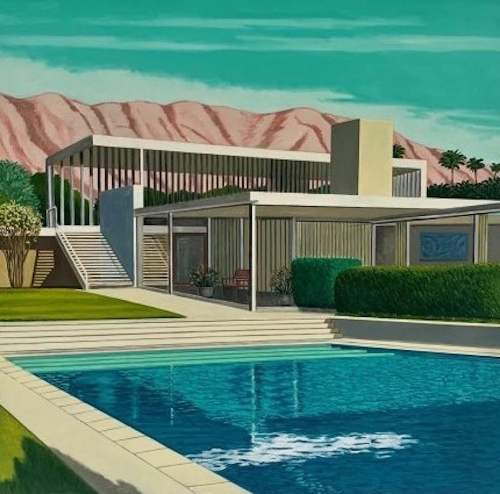 La maison du Kaufmann, diptyque, architecture, maison, paysage, piscine en vente 11