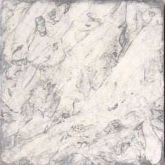 Black and White Triptych - Textural Abstract Minimalist Composition