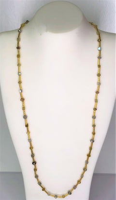 Karen Melfi Collection 20KY Natural Colored Diamond Necklace