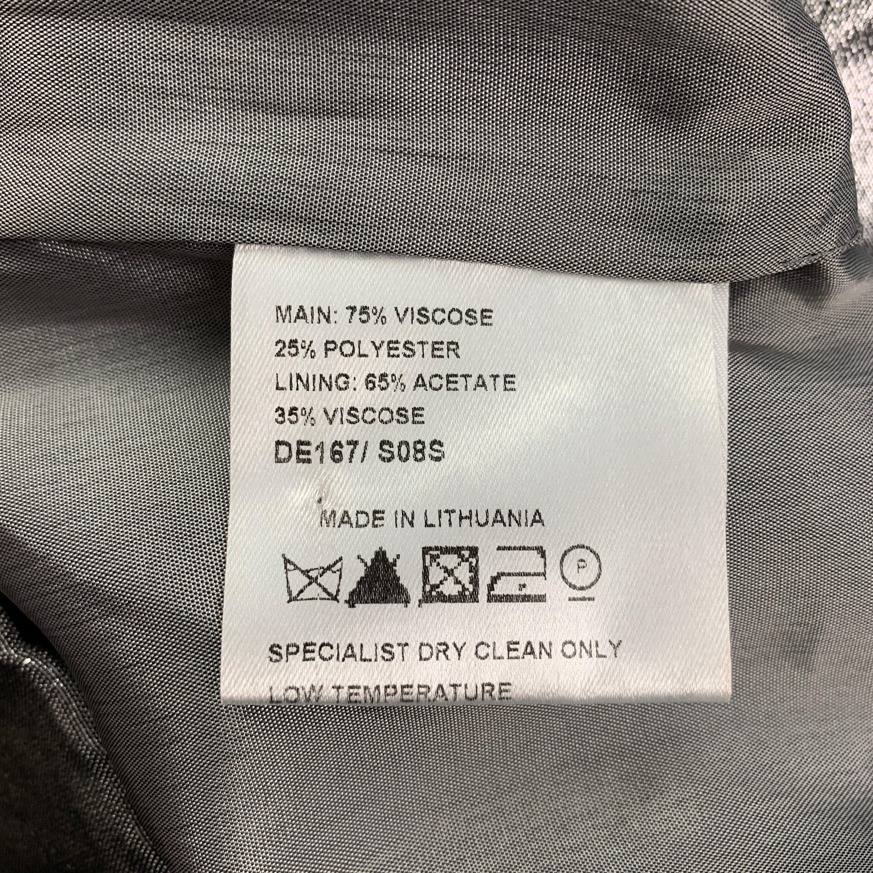 De las mujeres KAREN MILLEN Vestido sin tirantes por encima de la rodilla en mezcla de viscosa metalizada plateada talla 4 en venta