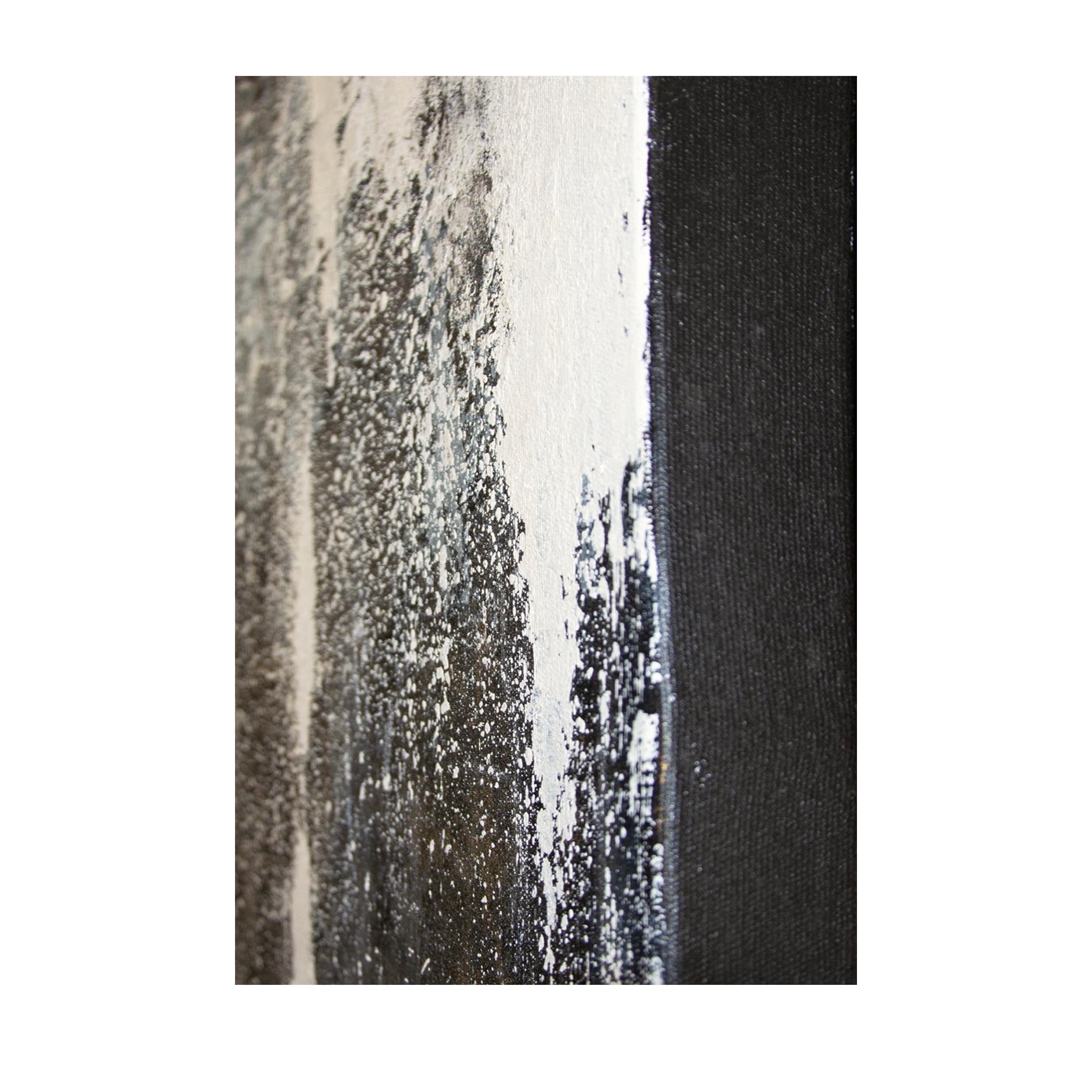 „Night Frost“ Abstraktes Originalgemälde von Karen Moehr im Angebot 2