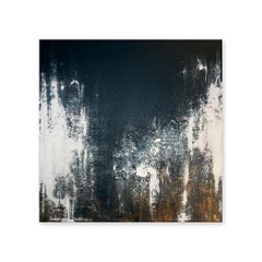 'Night Frost' Original Abstract Painting by Karen Moehr
