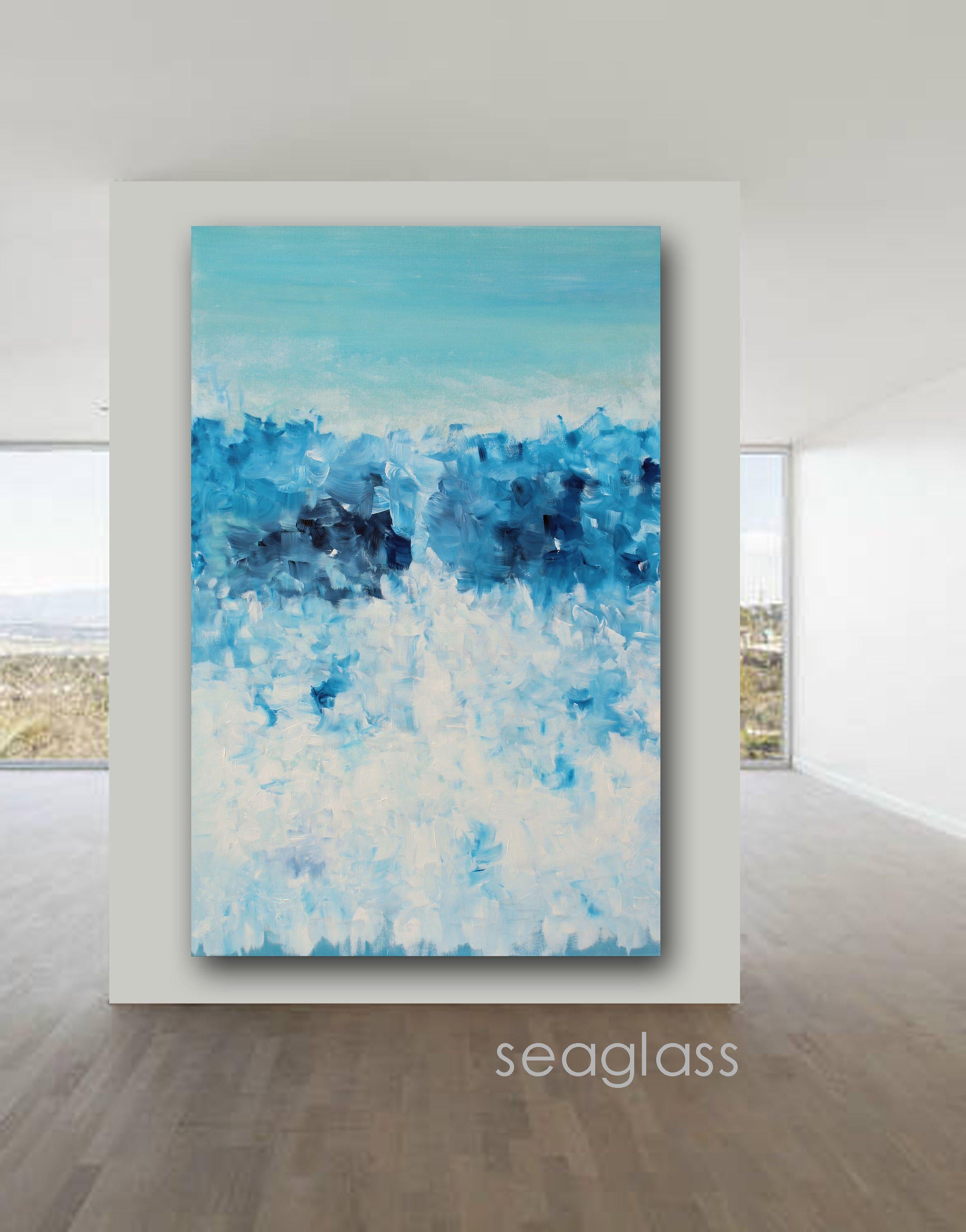 Seaglass, Painting, Acrylic on Canvas 1