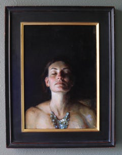 "Bagliore", pittura a olio