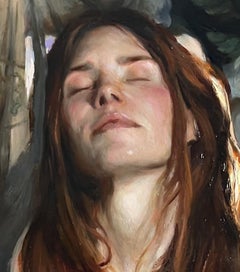 "Zaeli" (2024) Oil Painting by Karen Offutt, Female Portrait