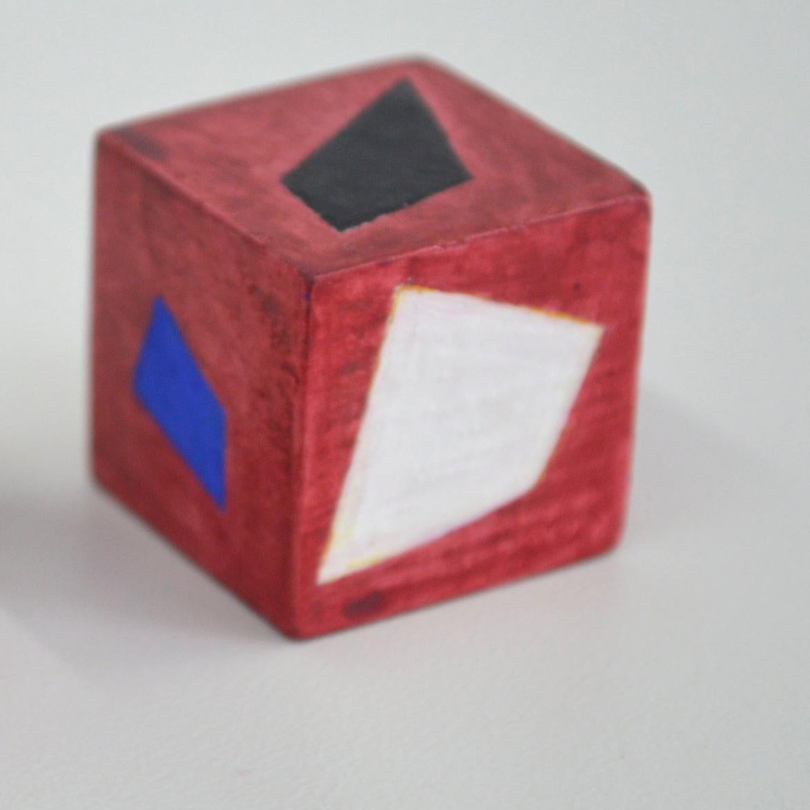 Karen Schiff, A Space Eyes, 2016, Wood, pittura acrilica, acquerello in vendita 2
