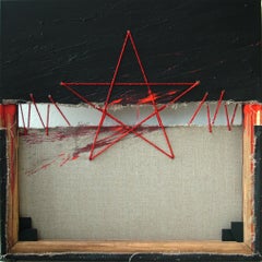 PENTAGRMMOS, huile sur toile