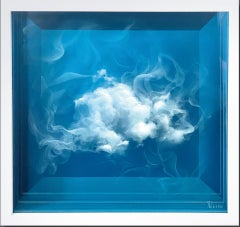 CLOUD IN GLASS, Oil on Glass