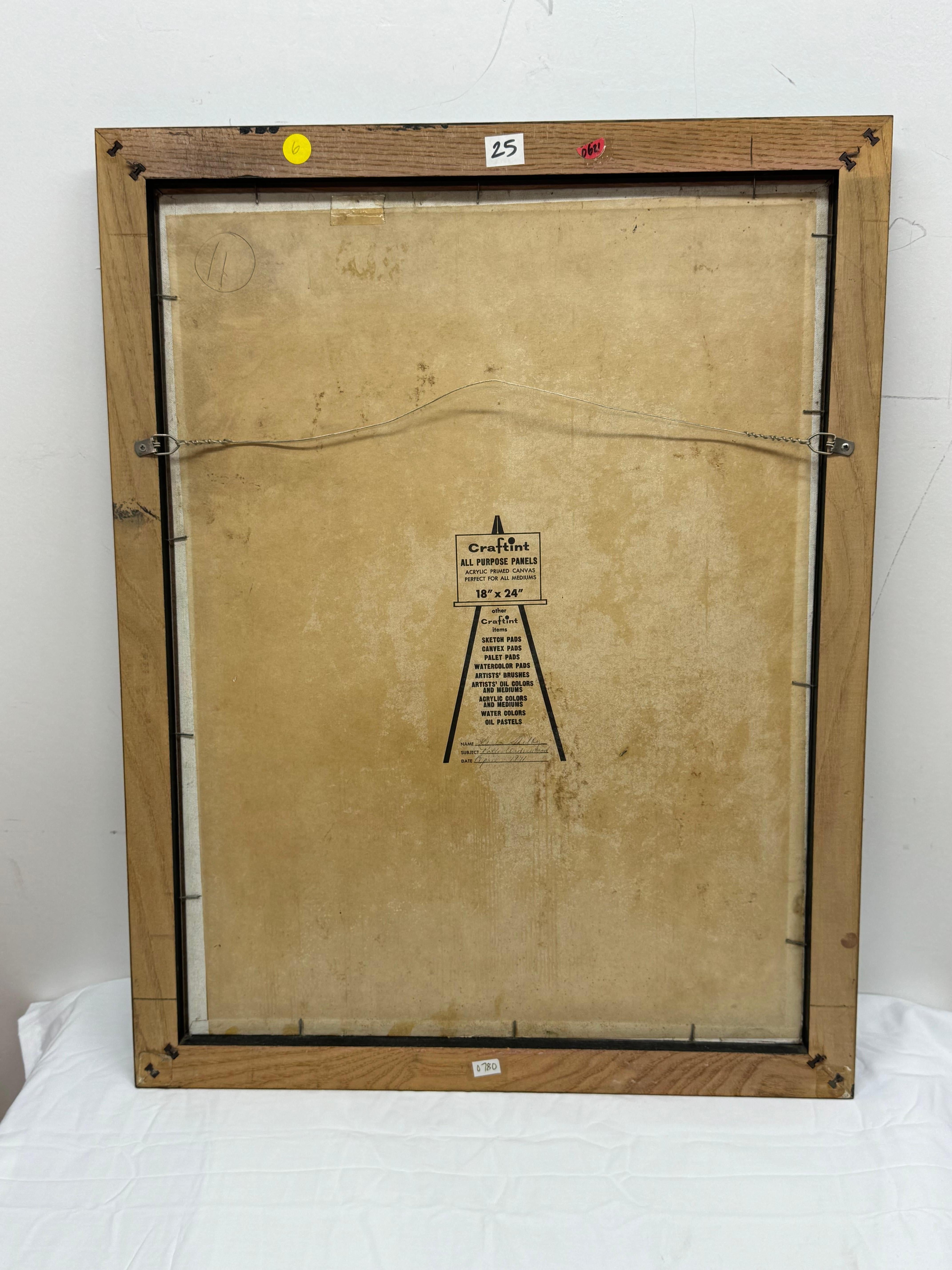 Peinture de Karen Shelby représentant une midwif de Sapelo Island, Katie Hall Underwood 4