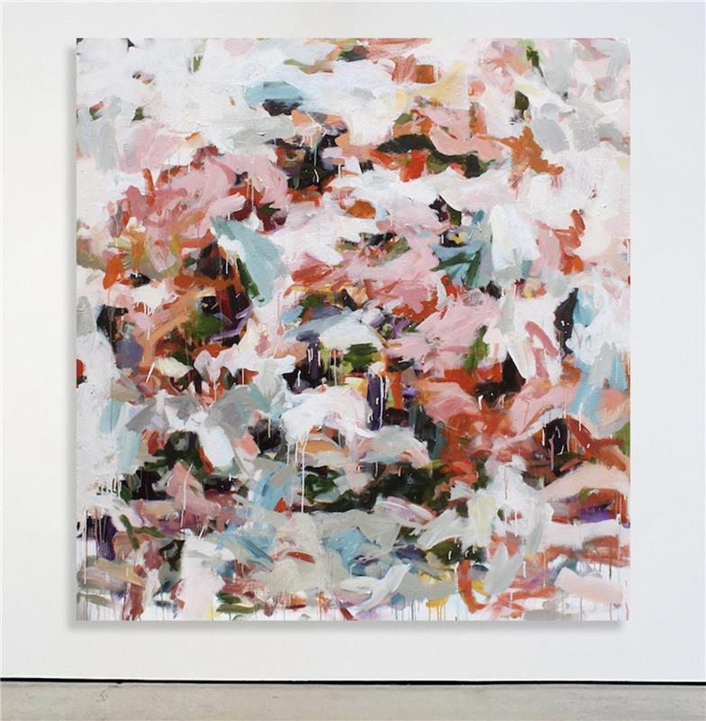 Parco Primavera di Pechino - Painting di Karen Silve
