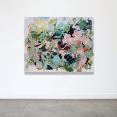 Pittura espressionista astratta contemporanea, "La Terra mi attraversa"