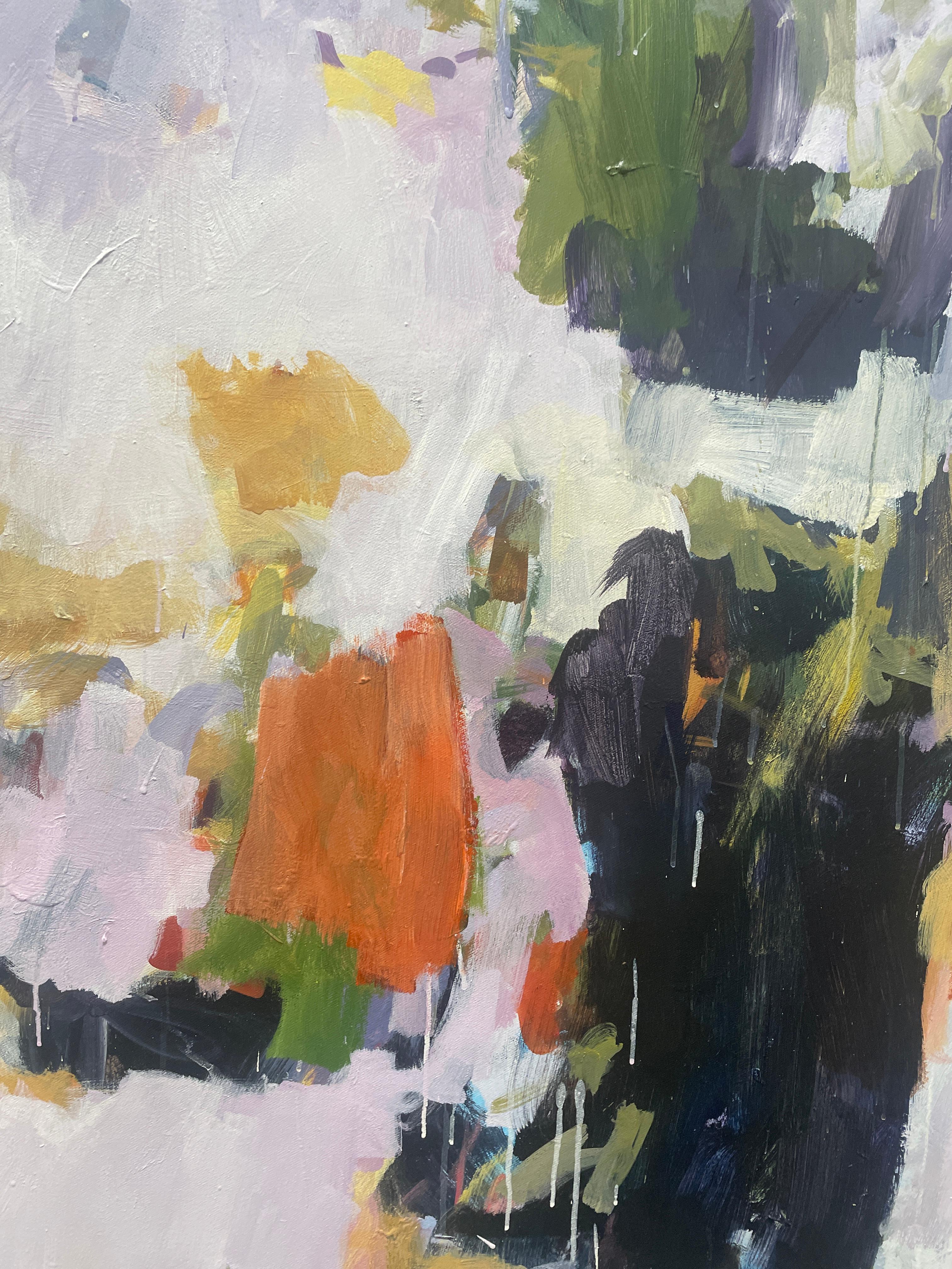 Morning and Beyond (Diptych) (Abstrakt), Painting, von Karen Silve