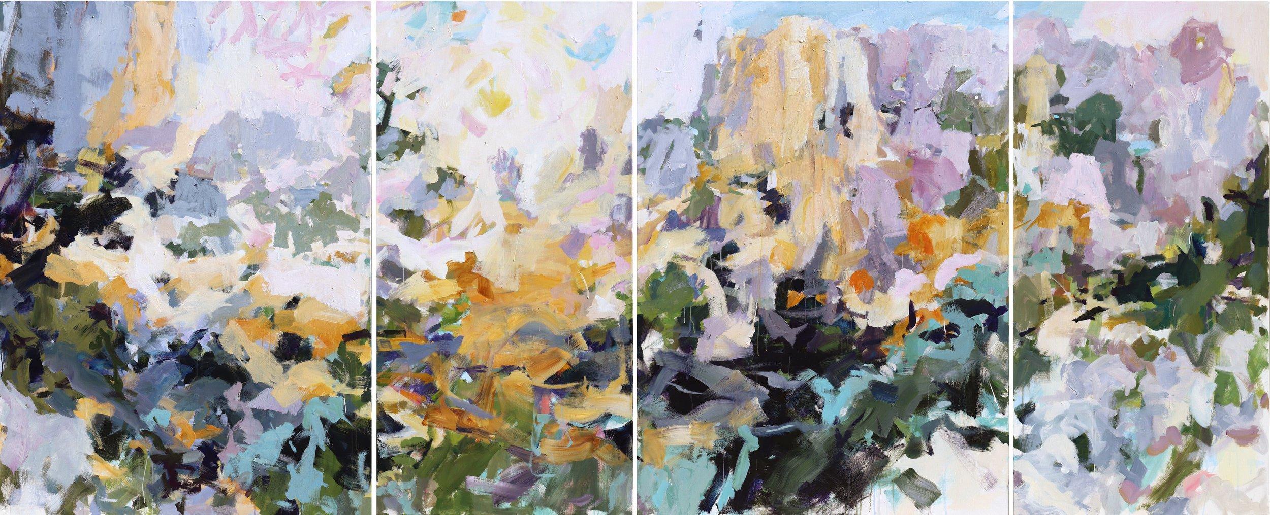 Abstract Painting Karen Silve - Passages
