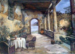 Loggia au bord de la mer