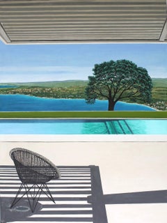Used Hillside View, Interior art, Contemporary, Swimming pool 