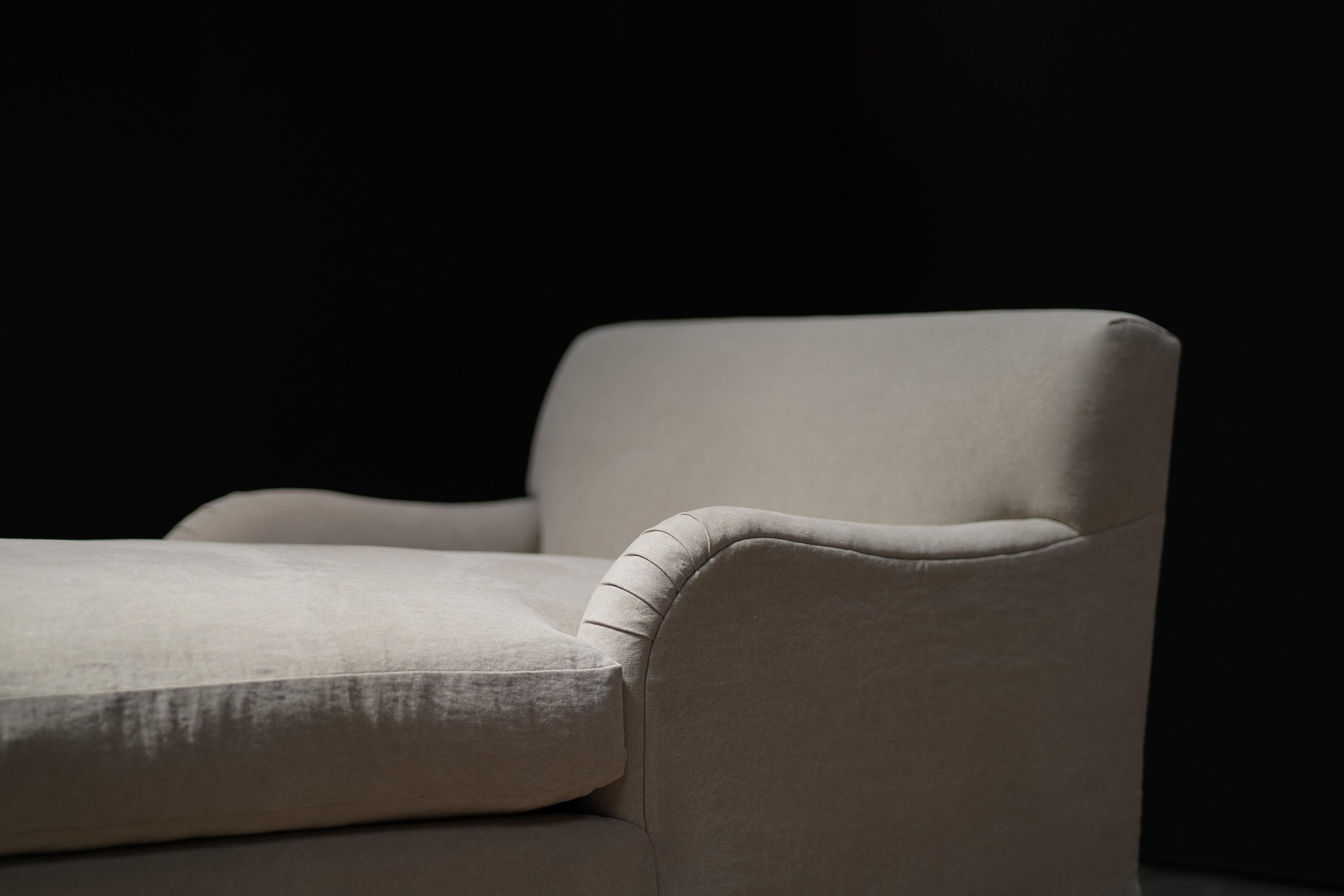 Americano Chaise con gonna, Lino in vendita