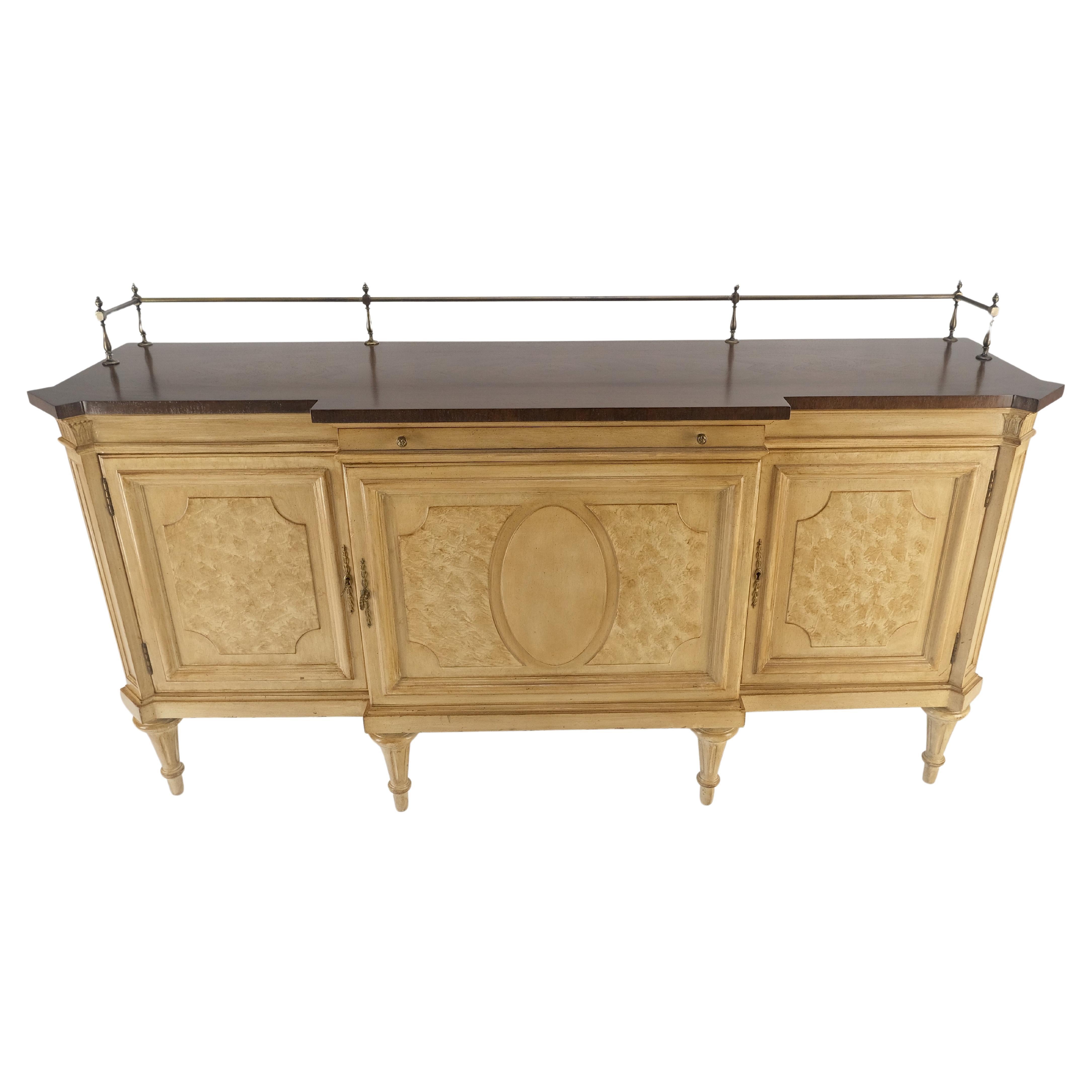 Kargers Palissandre (a) Gallery Gallery Top Fitted Drawers Sideboard Buffet Credenza MINT