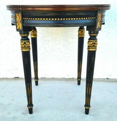 Karges French Burl Side End Center Occasional Table