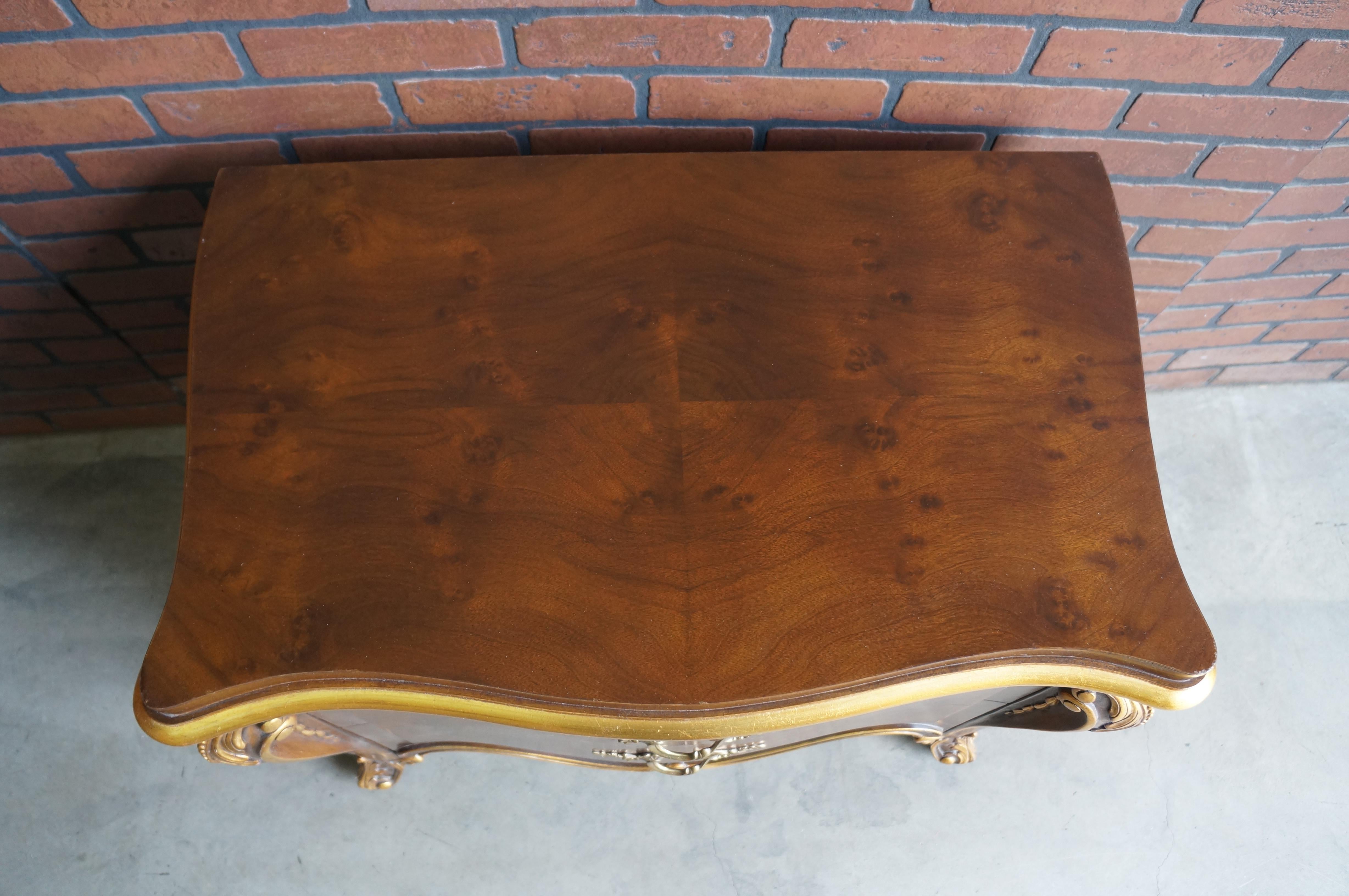 Karges French Provincial Night Table In Good Condition For Sale In Portland, OR
