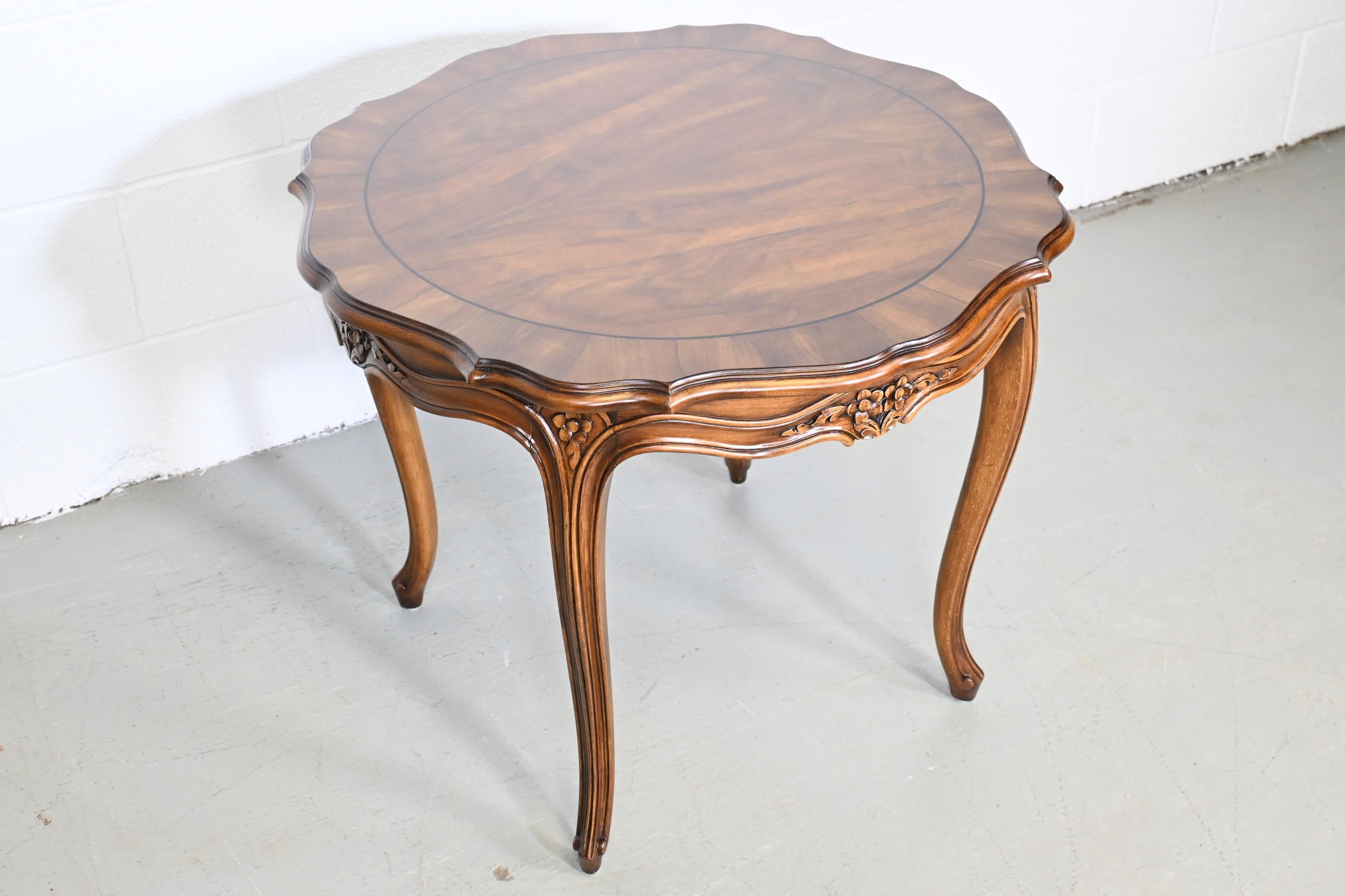 American Karges Furniture French Provincial Side Table