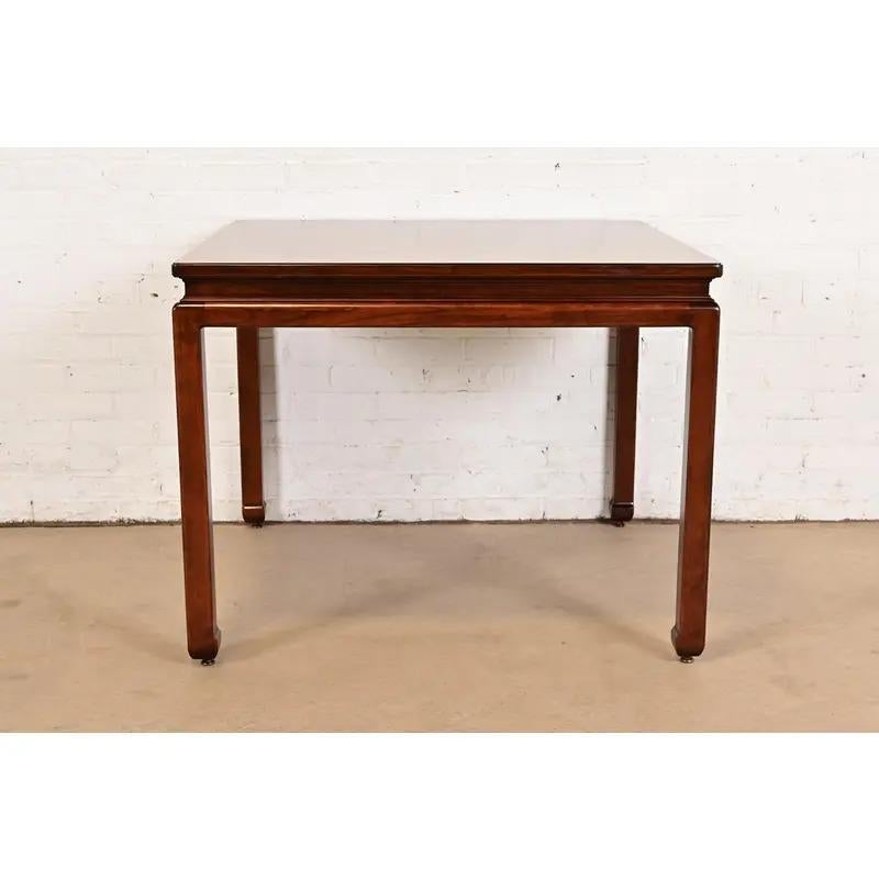 Americano Karges Furniture Tavolo da gioco Hollywood Regency Chinoiserie, appena rifinito in vendita