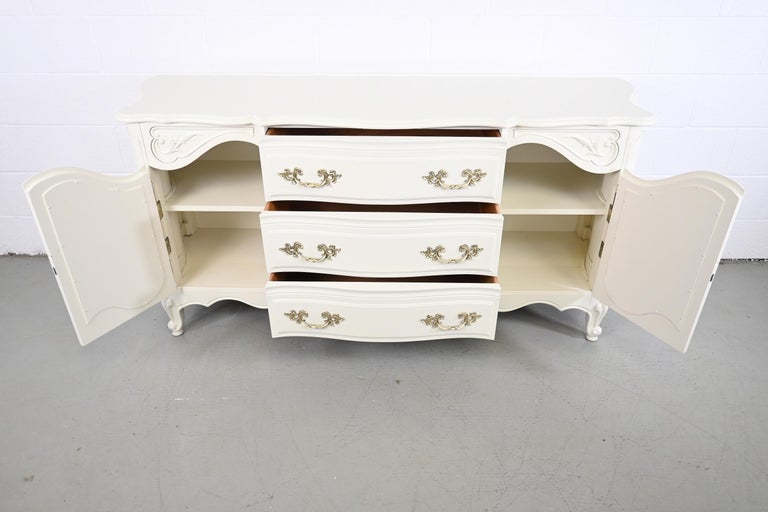 Karges Furniture Louis XV French Provincial Credenza or Sideboard For