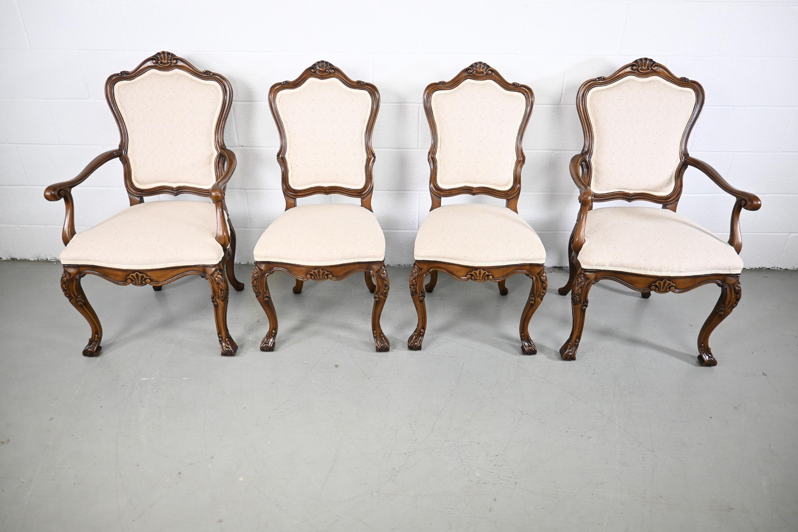 Karges Furniture Louis XV French Provincial Dining Chairs, Set of 8 4