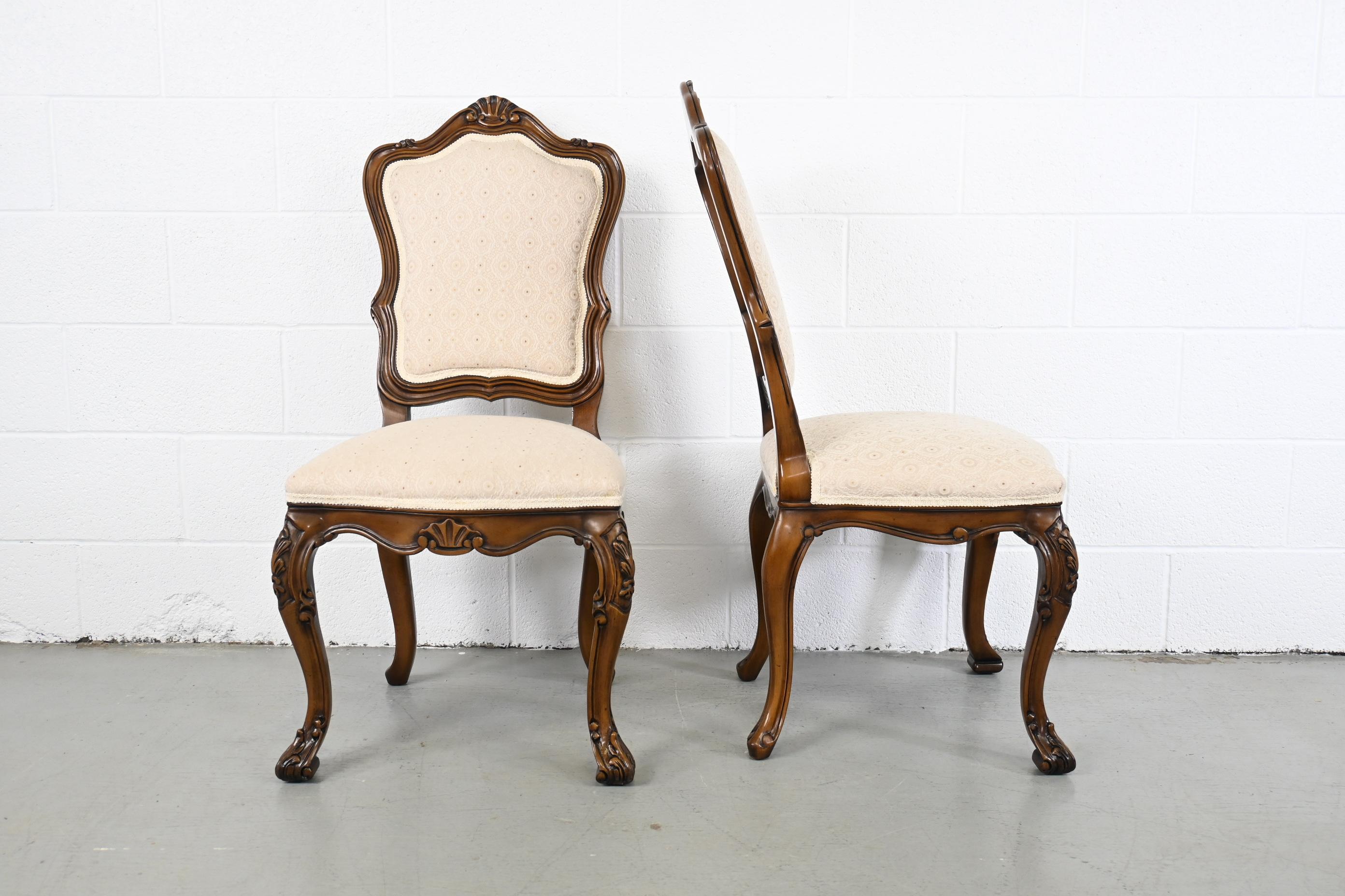 Karges Furniture Louis XV French Provincial Dining Chairs, Set of 8 5
