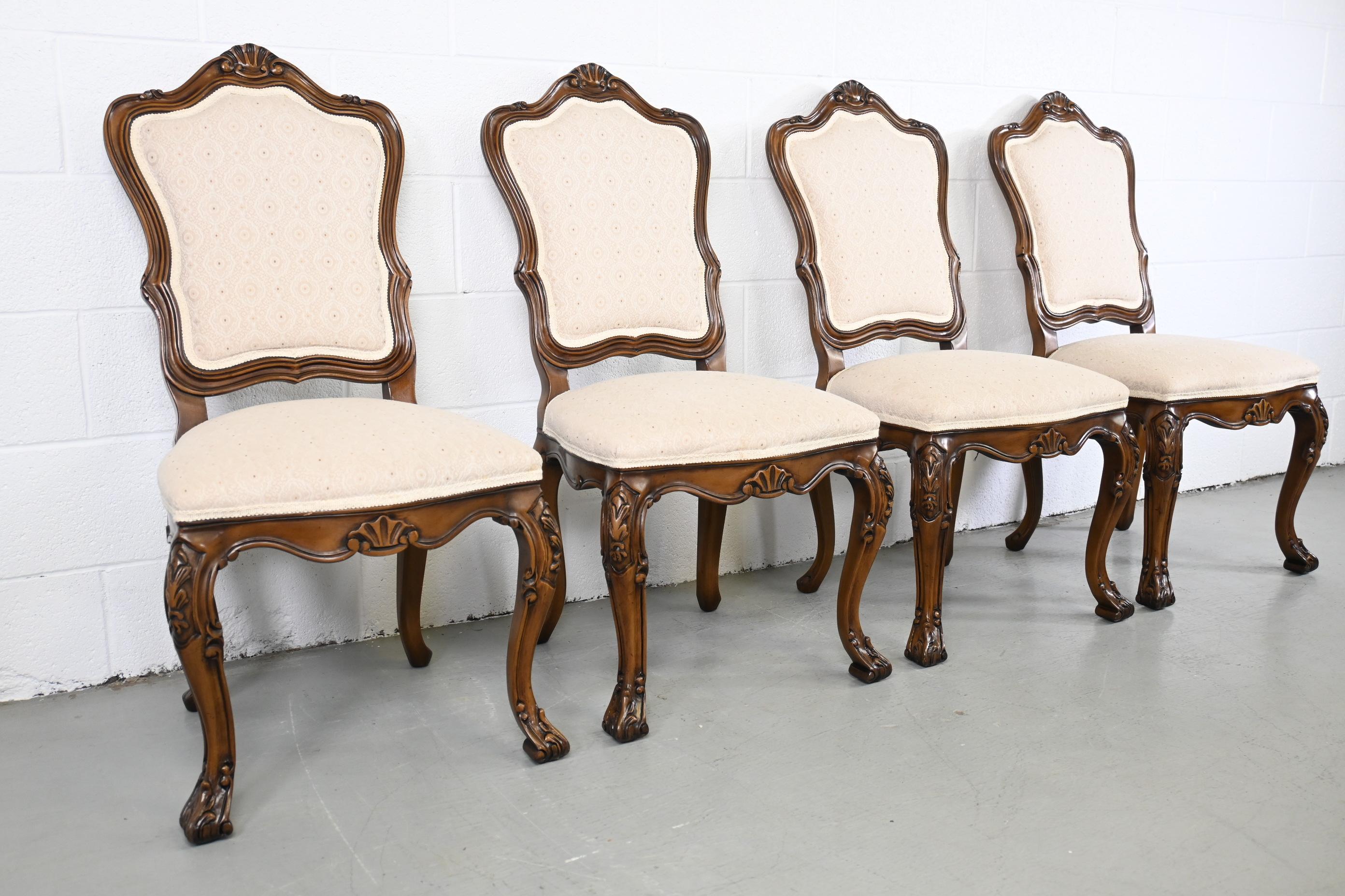 Karges Furniture Louis XV French Provincial Dining Chairs, Set of 8 3
